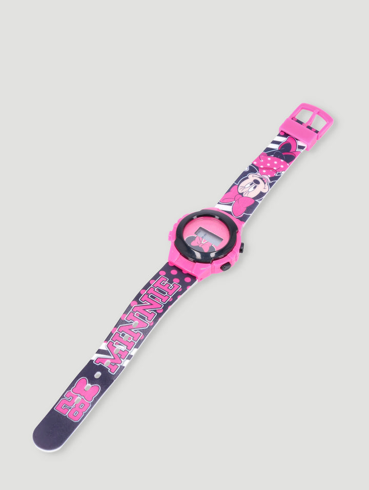 Pre-Girls Minnie Tin Watch Set - Pink
