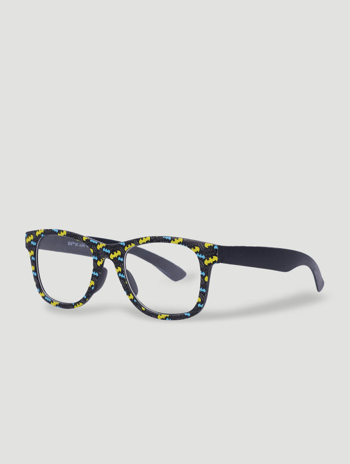 Pre-Boys Batman Blue Light Glasses And Pouch - Black
