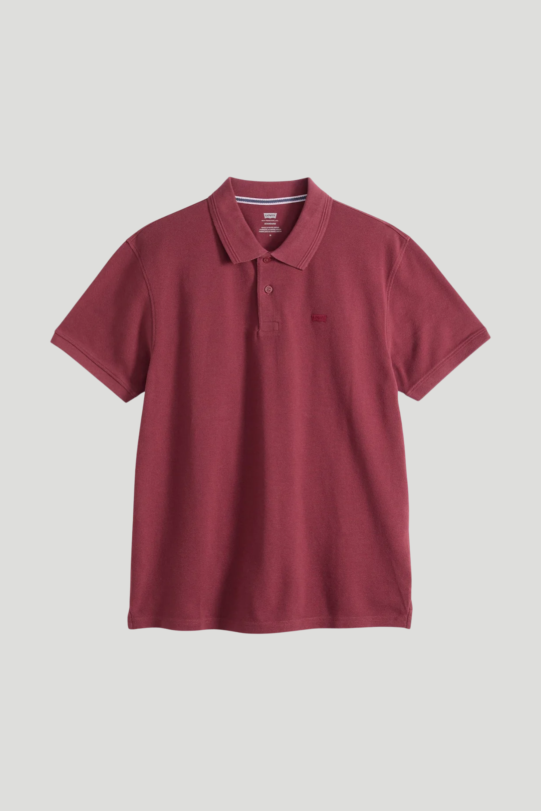 Ama Hm Polo Golfer - Burgundy