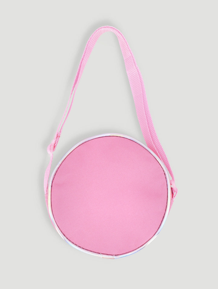 Pre-Girls Squishmallows Round Sling Bag - Pink