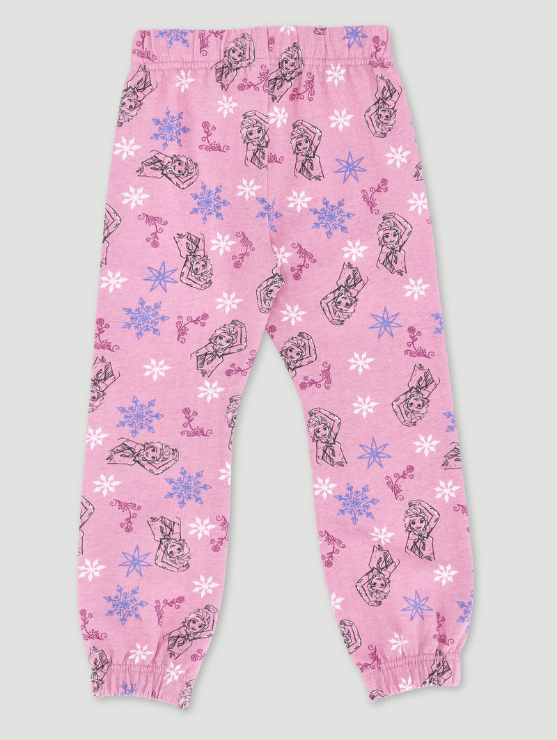 Pre-Girls Frozen Print Jogger - Lilac