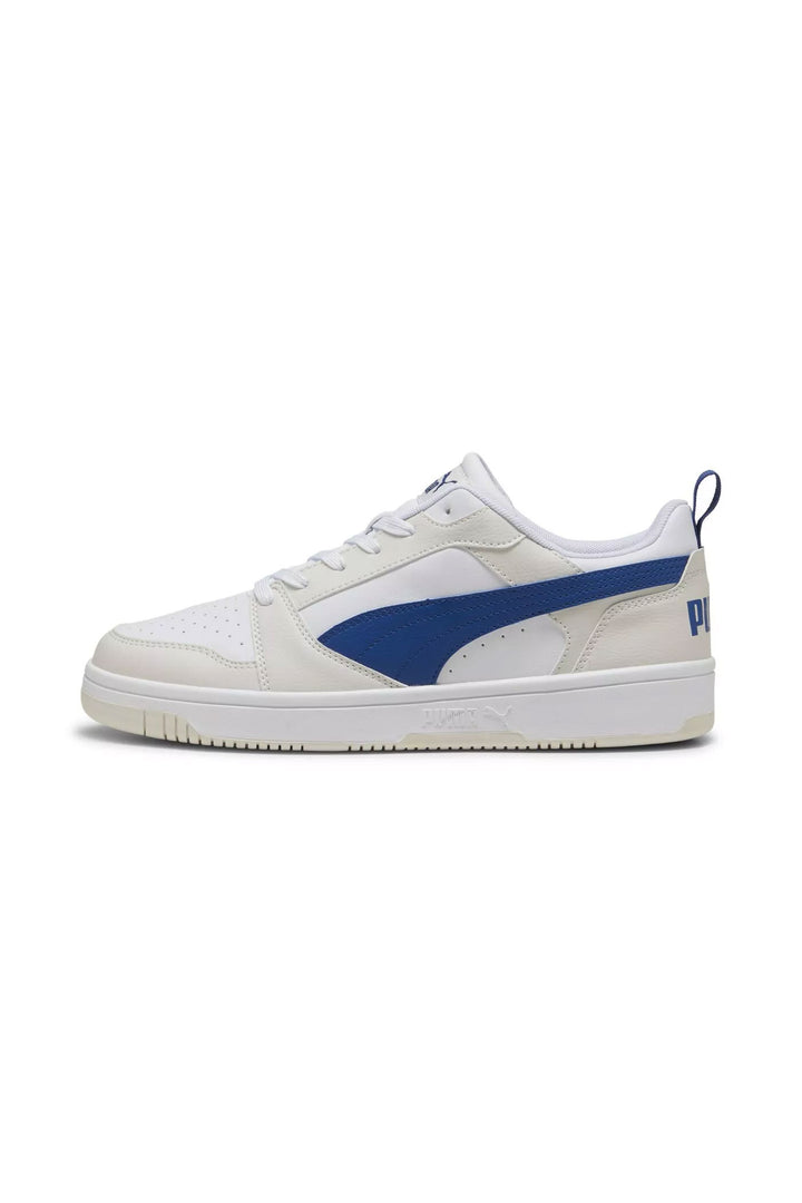 Rebound V6 Low Sneaker - White/Blue