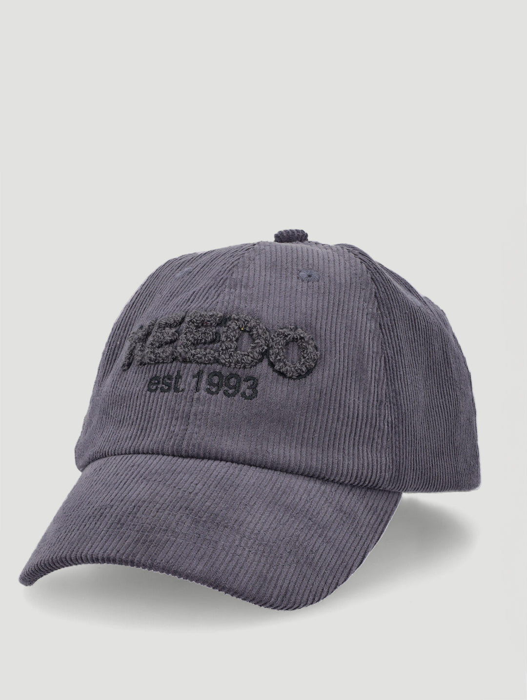 Keedo Corduroy Cap - Charcoal