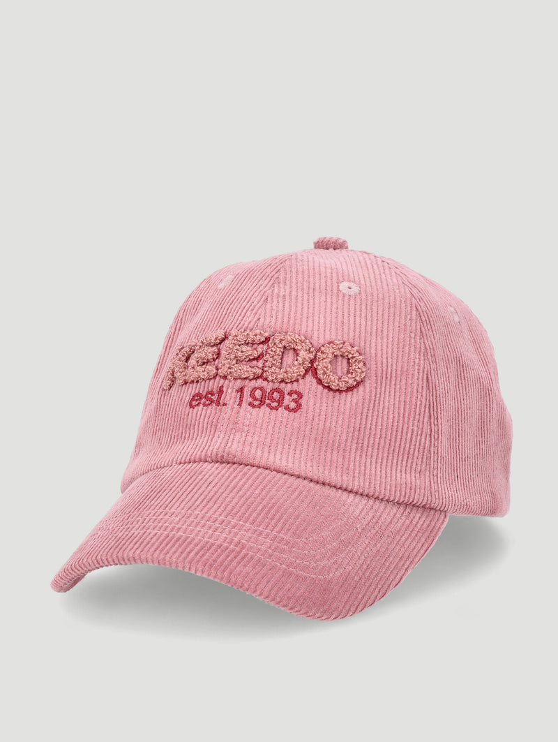 Keedo Girls Corduroy Cap - Blush