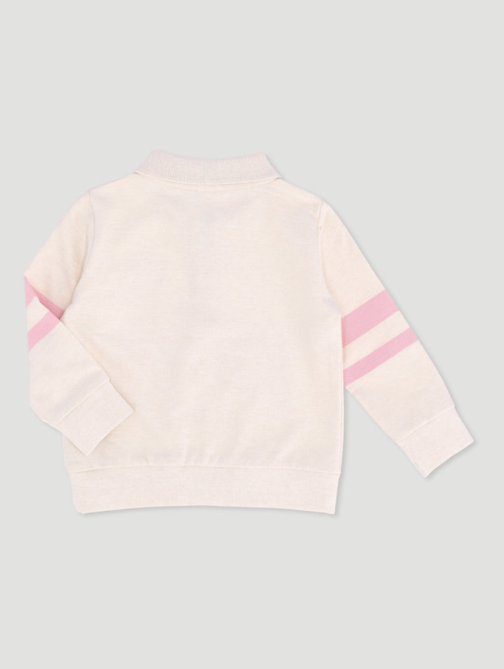 Baby Girls New York Rugby Jersey - Dusty Pink