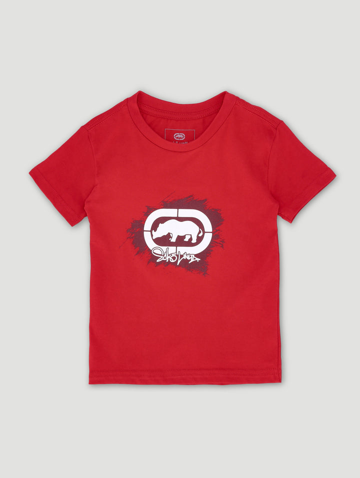 Pre-Boys Tonal Tee - Red