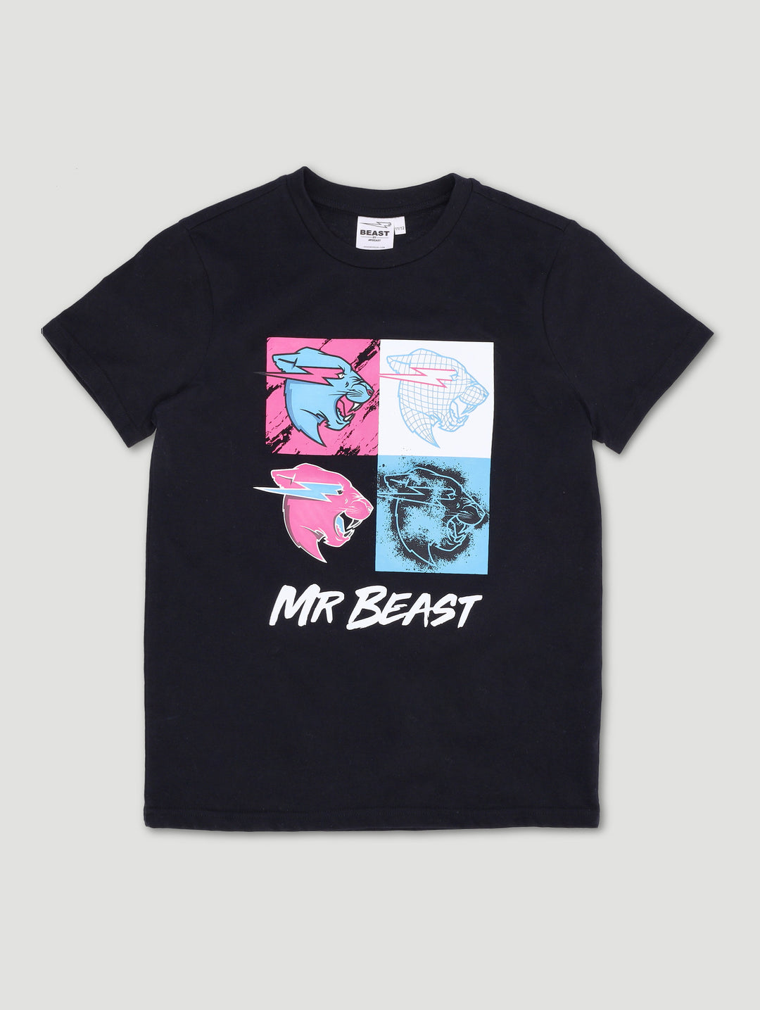 Boys Mr Beast Split Frame Tee