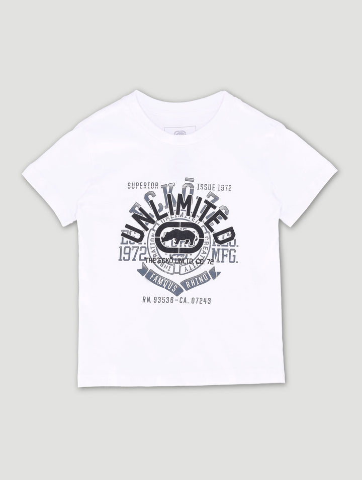 Pre-Boys Unlimited Tee - White