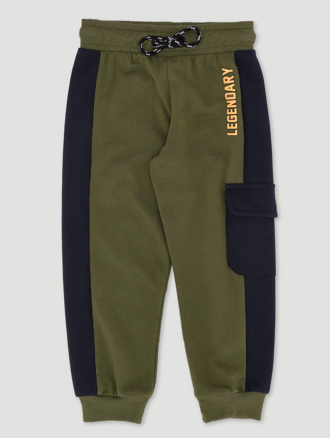 Pre-Boys Legend Colourblock Cargo Jogger - Khaki
