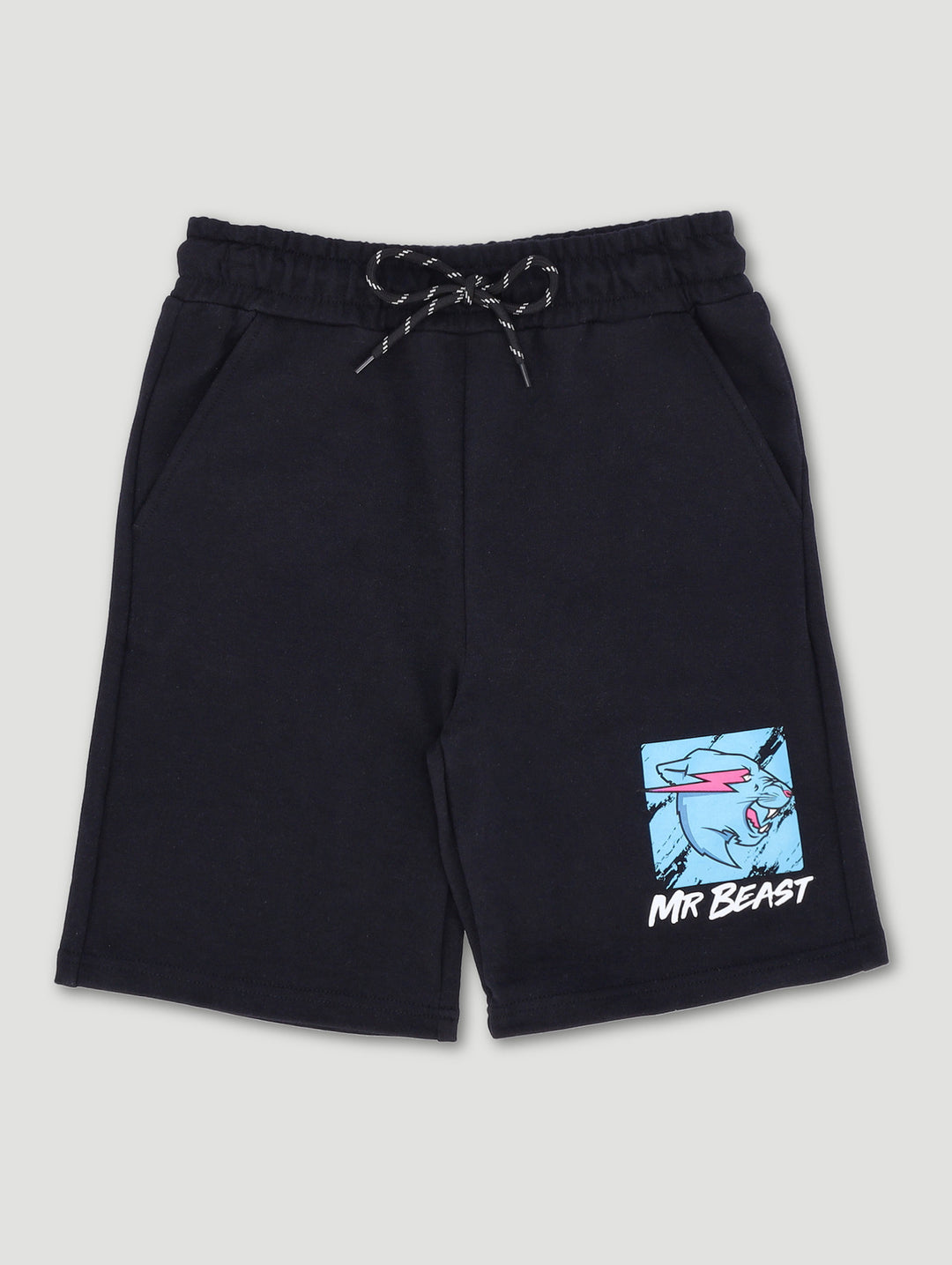 Boys Mr Beast Split Frame Short - Charcoal