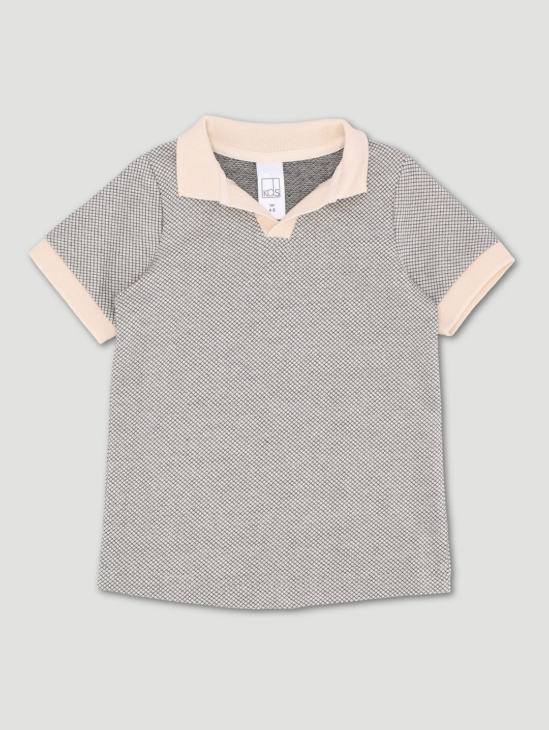 Pre-Boys Notch Golfer - Cream