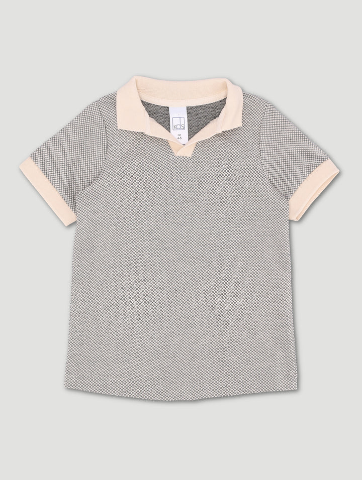 Pre-Boys Notch Golfer - Cream