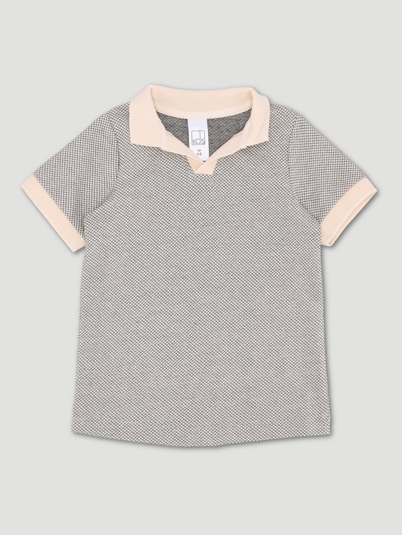 Pre-Boys Notch Golfer - Cream