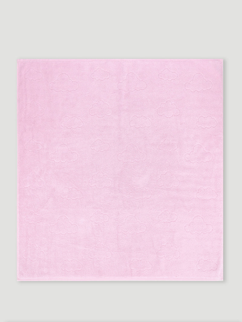 Keedo Zero Twist Luxury Embroidered Towel - Pink
