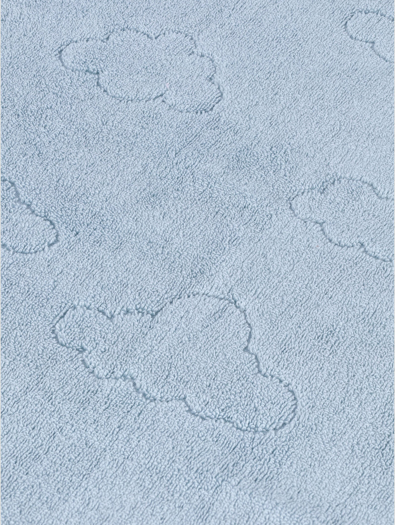Keedo Zero Twist Luxury Embroidered Towel - Blue