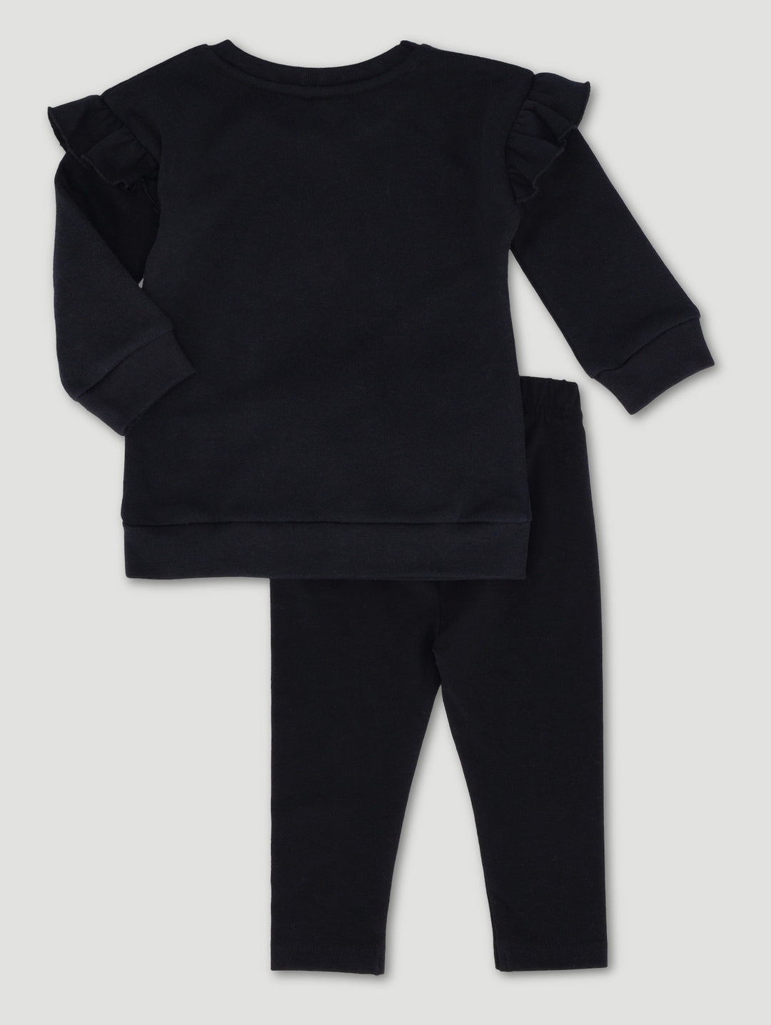 Baby Girls Legging Set - Black