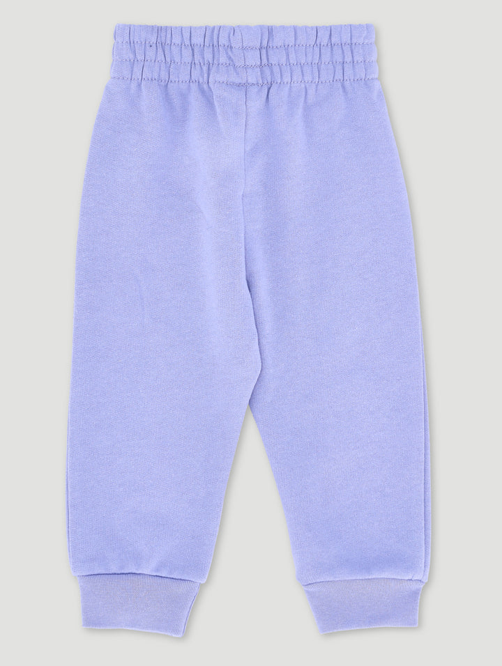 Baby Girls Bunny Fleece Jogger - Blue