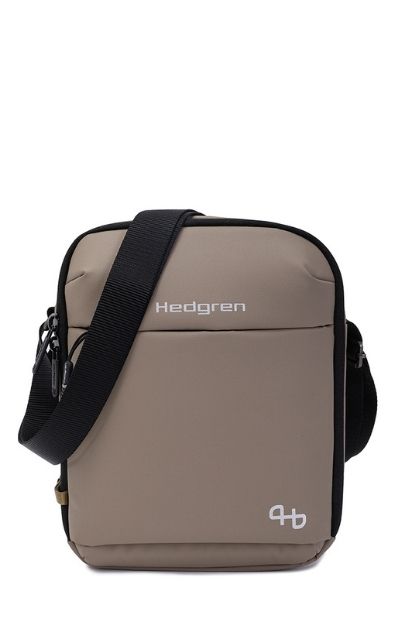 Commute Medium Crossover Bag With RFID Pocket - Taupe