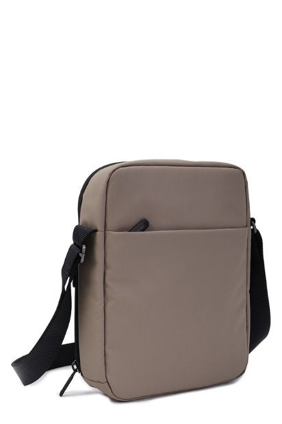 Commute Medium Crossover Bag With RFID Pocket - Taupe