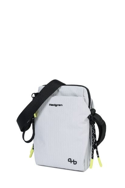 String Phone Bottle Shoulder Bag - Grey