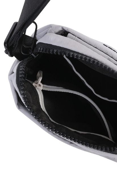 String Phone Bottle Shoulder Bag - Grey