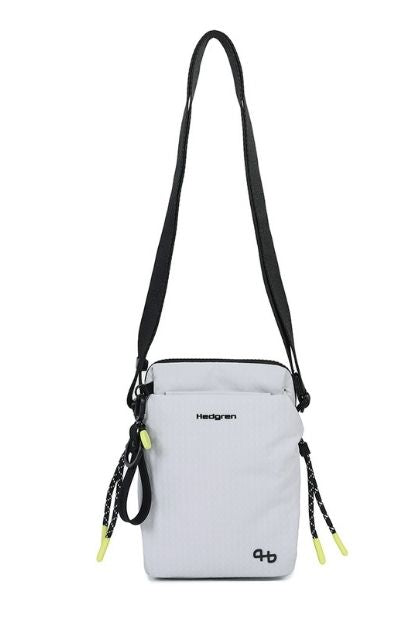 String Phone Bottle Shoulder Bag - Grey