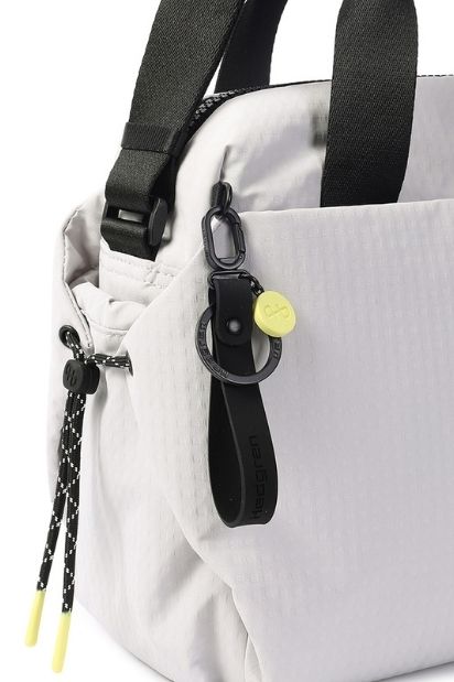 String 2 Handle Handbag - Grey