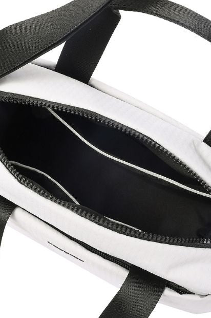 String 2 Handle Handbag - Grey