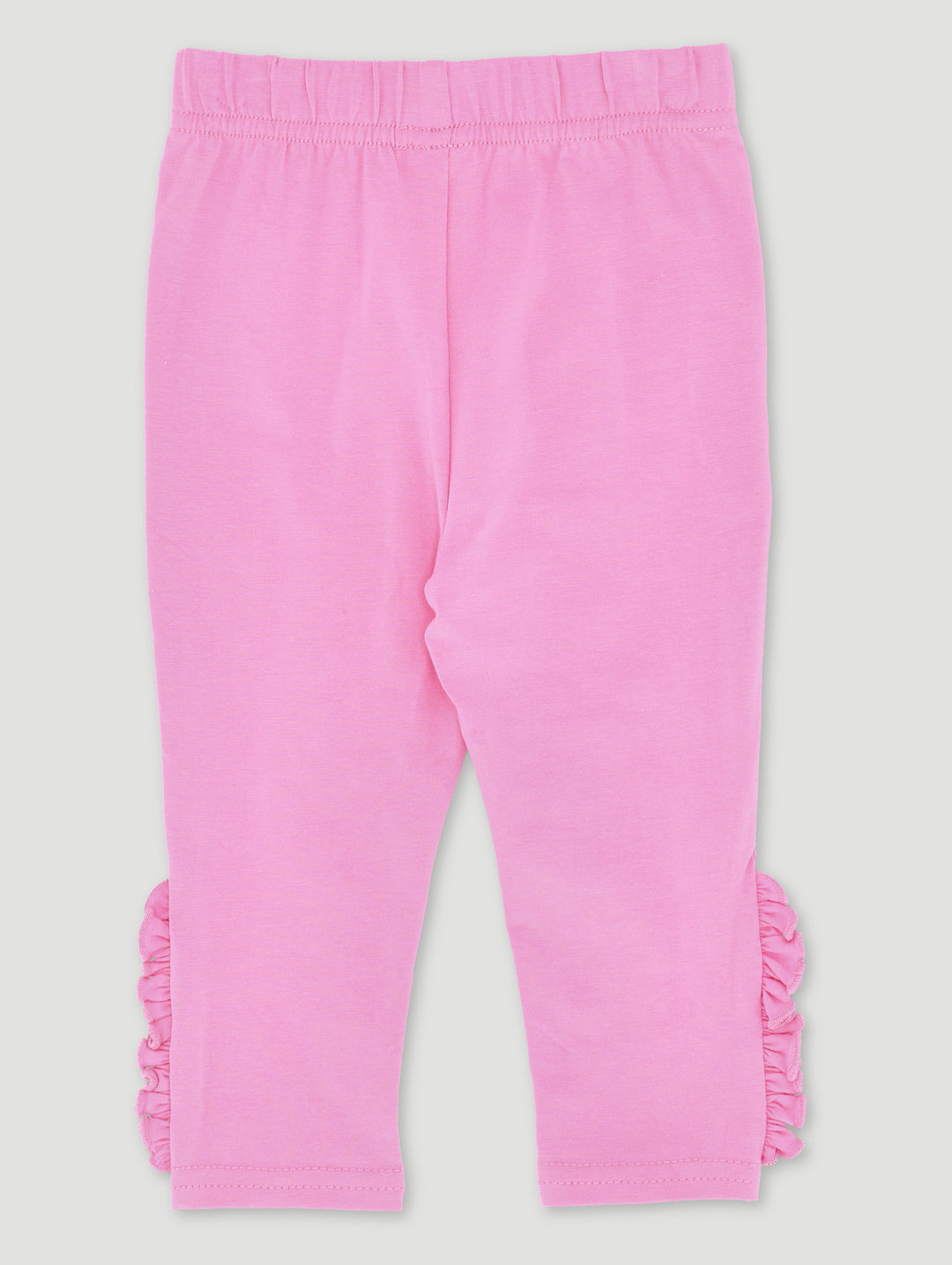 Baby Girls Single Frill Legging - Light Pink