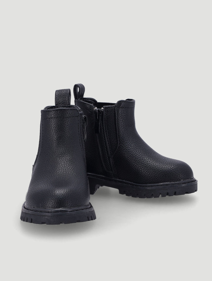 Pre - Boys Chelsea Boot - Black
