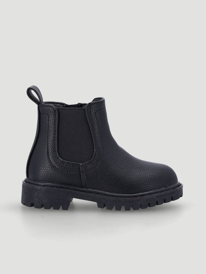 Pre - Boys Chelsea Boot - Black