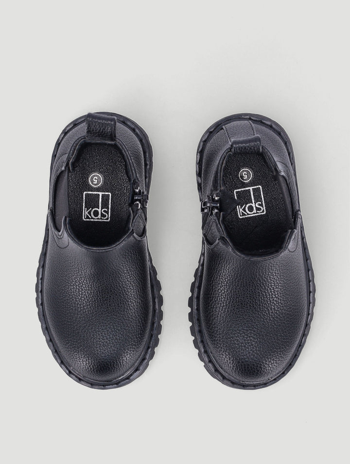Pre - Boys Chelsea Boot - Black