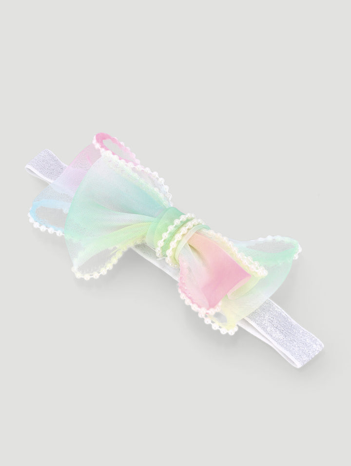 Pre-Girls Multi Colour Bow Headband