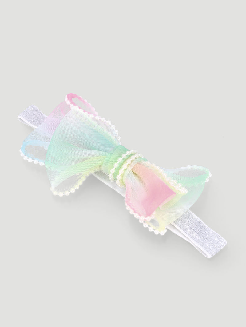 Pre-Girls Multi Colour Bow Headband