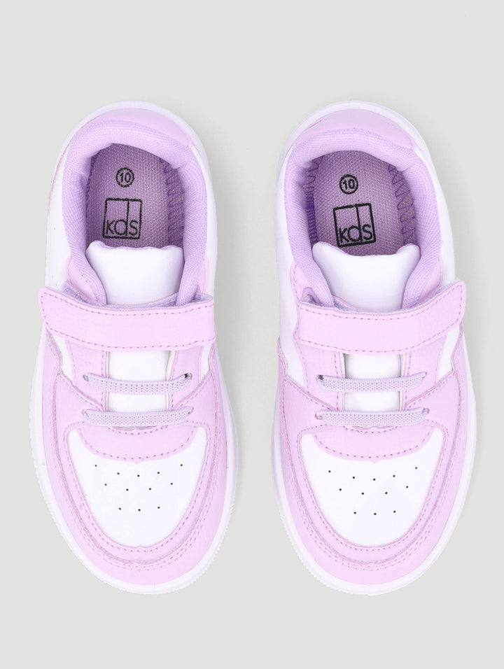 Pre-Girls Court Sneaker - Lilac
