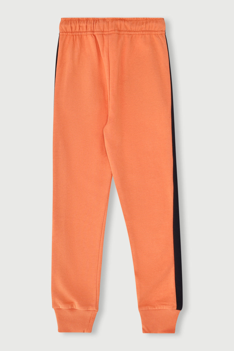 Pre-Boys Gaming Colour Block Jogger - Rust