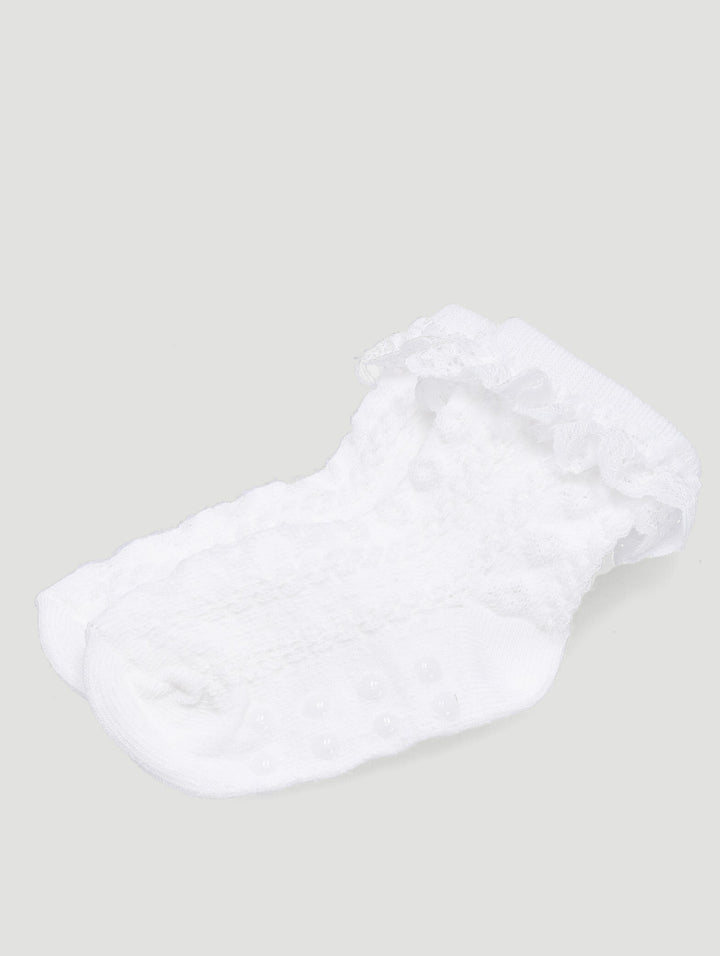 Keedo Baby Girls Anglaise Premium Socks