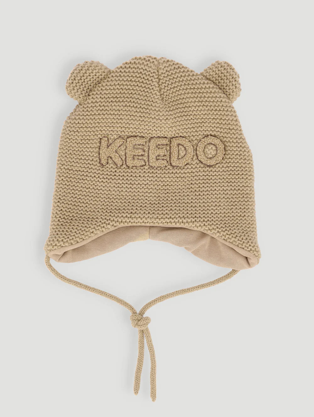 Keedo Beanie Trapper With Tie