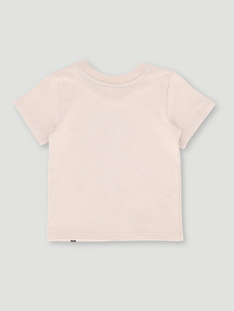 Pre- Boys Short Sleeve Sonic Printed Tee - Stone
