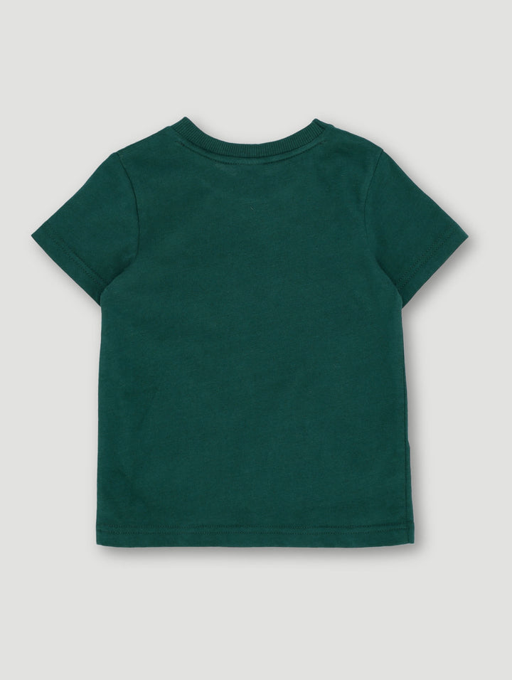 Pre-Boys Marvel Tee - Dark Green
