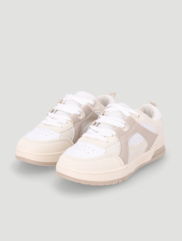 Boys Skate Sneaker - Stone