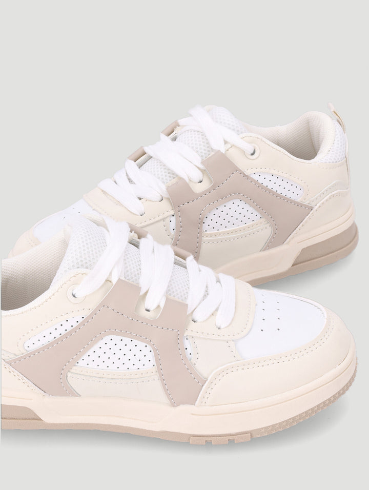 Boys Skate Sneaker - Stone