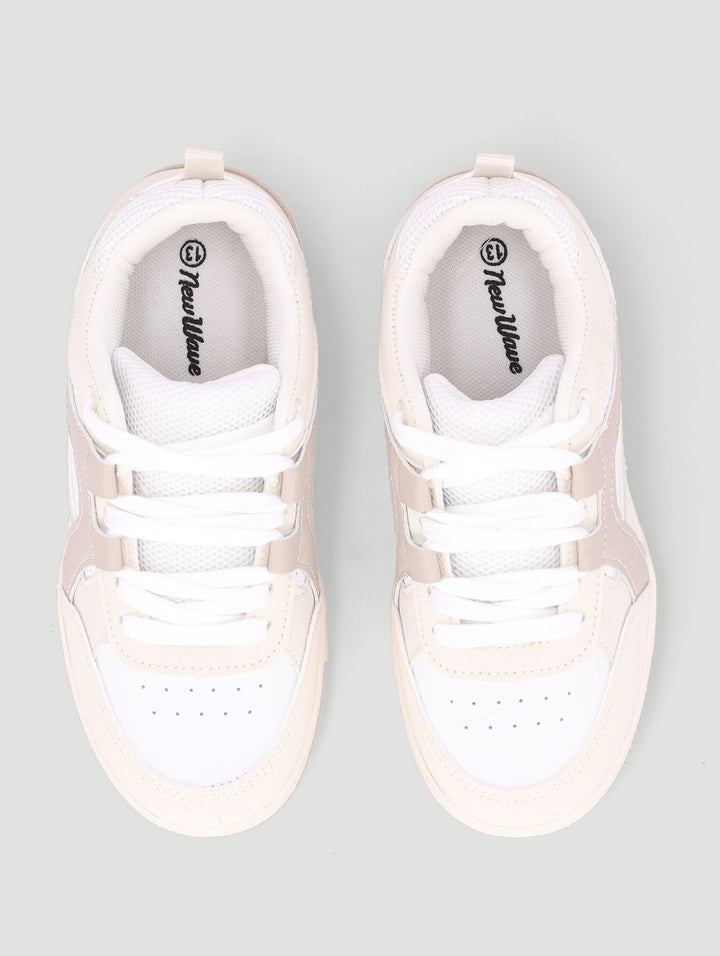 Boys Skate Sneaker - Stone