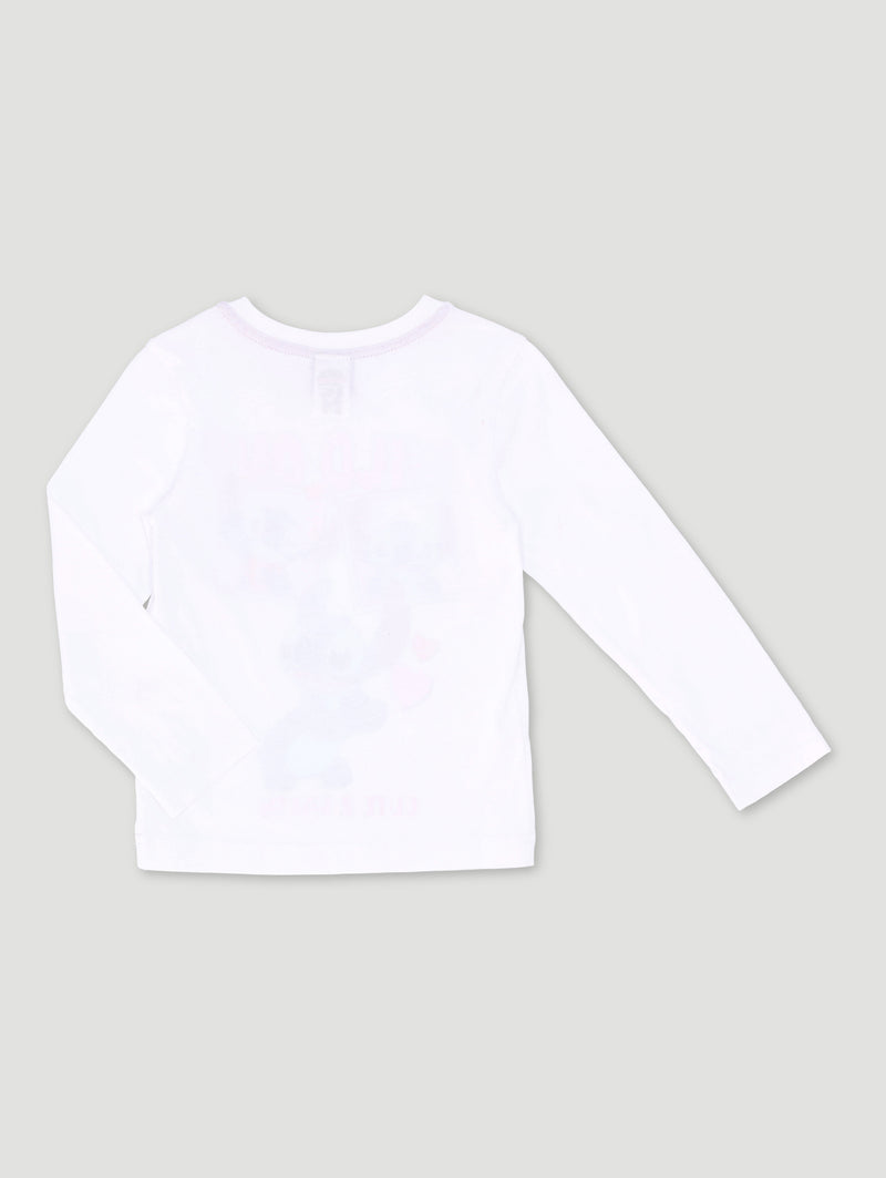 Pre-Girls Lilo & Stitch Tee - White