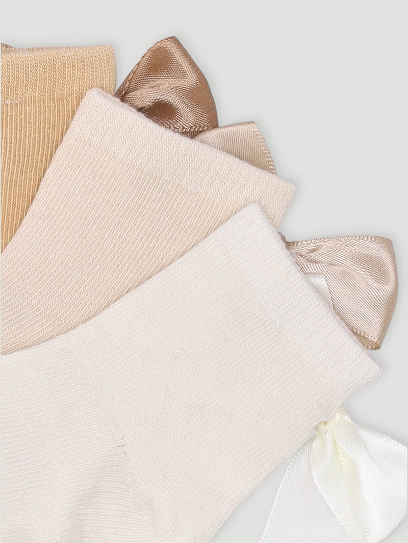 Baby Girls 3 Pack Ruffled Socks