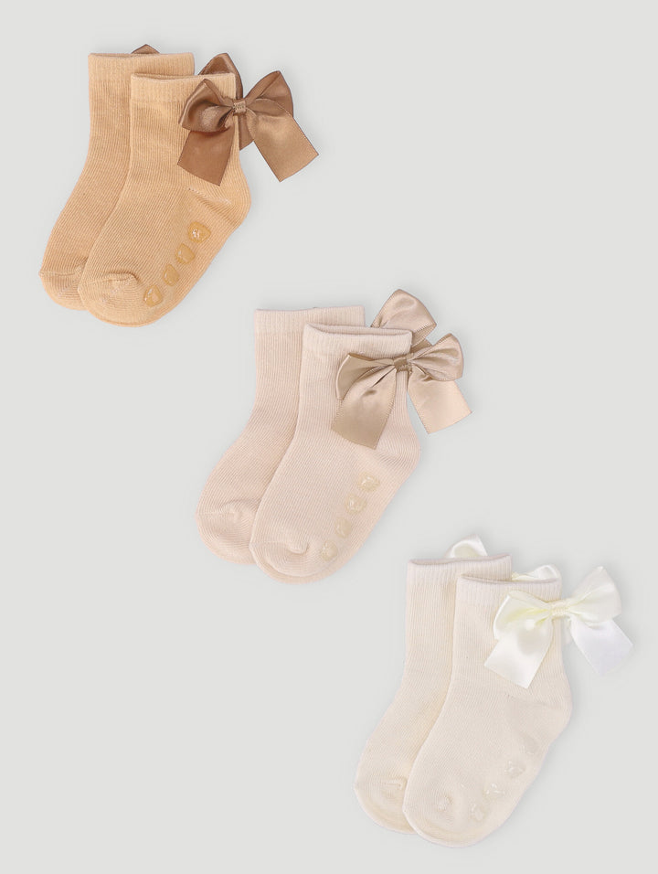 Baby Girls 3 Pack Ruffled Socks