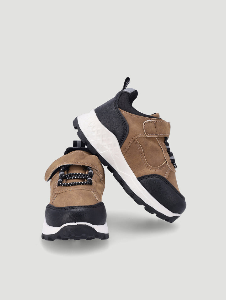 Pre-Boys Hitop Sneaker - Tan