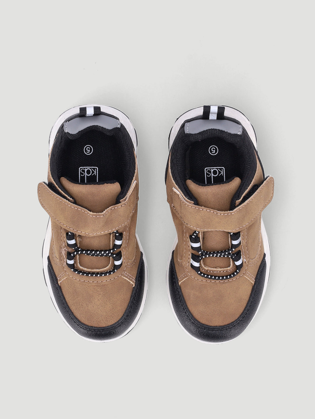 Pre-Boys Hitop Sneaker - Tan