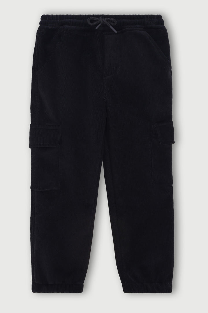 Pre-Boys Corduroy Joggers - Black