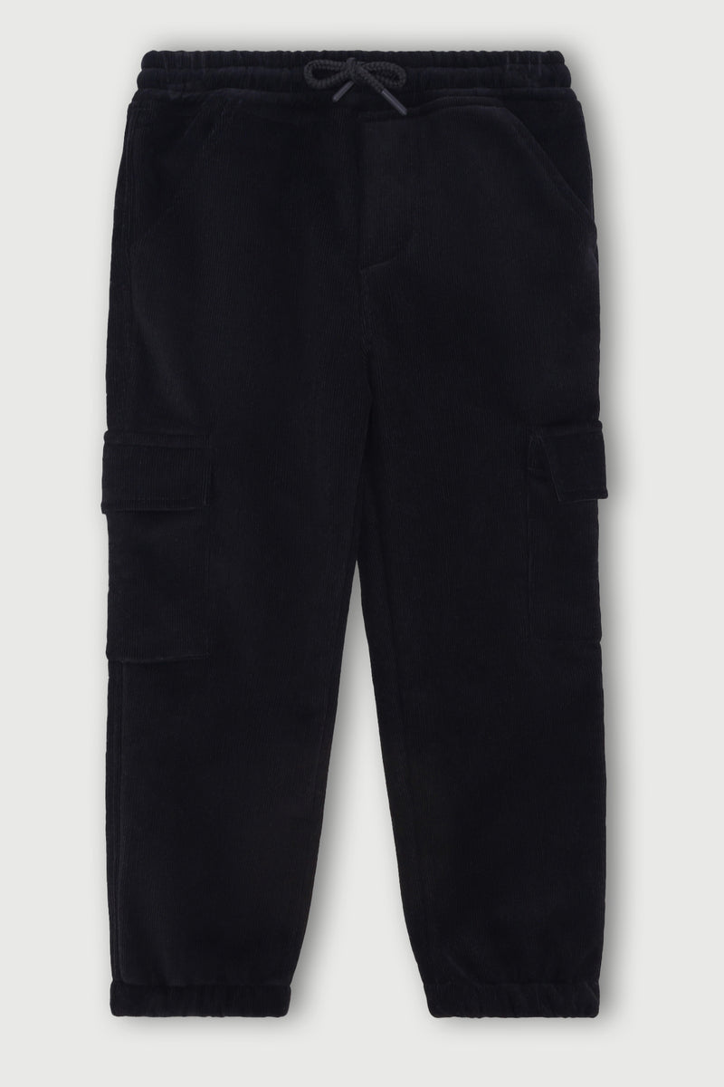 Pre-Boys Corduroy Joggers - Black